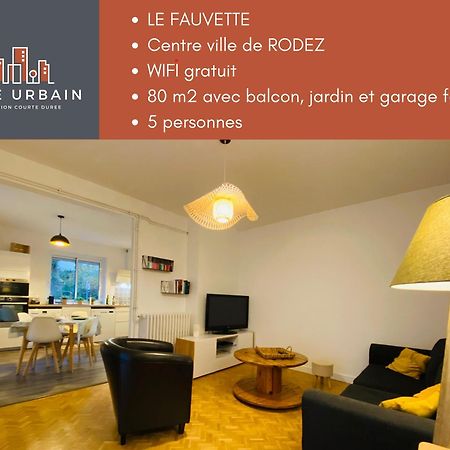 Le Fauvette Apartment Rodez Bagian luar foto