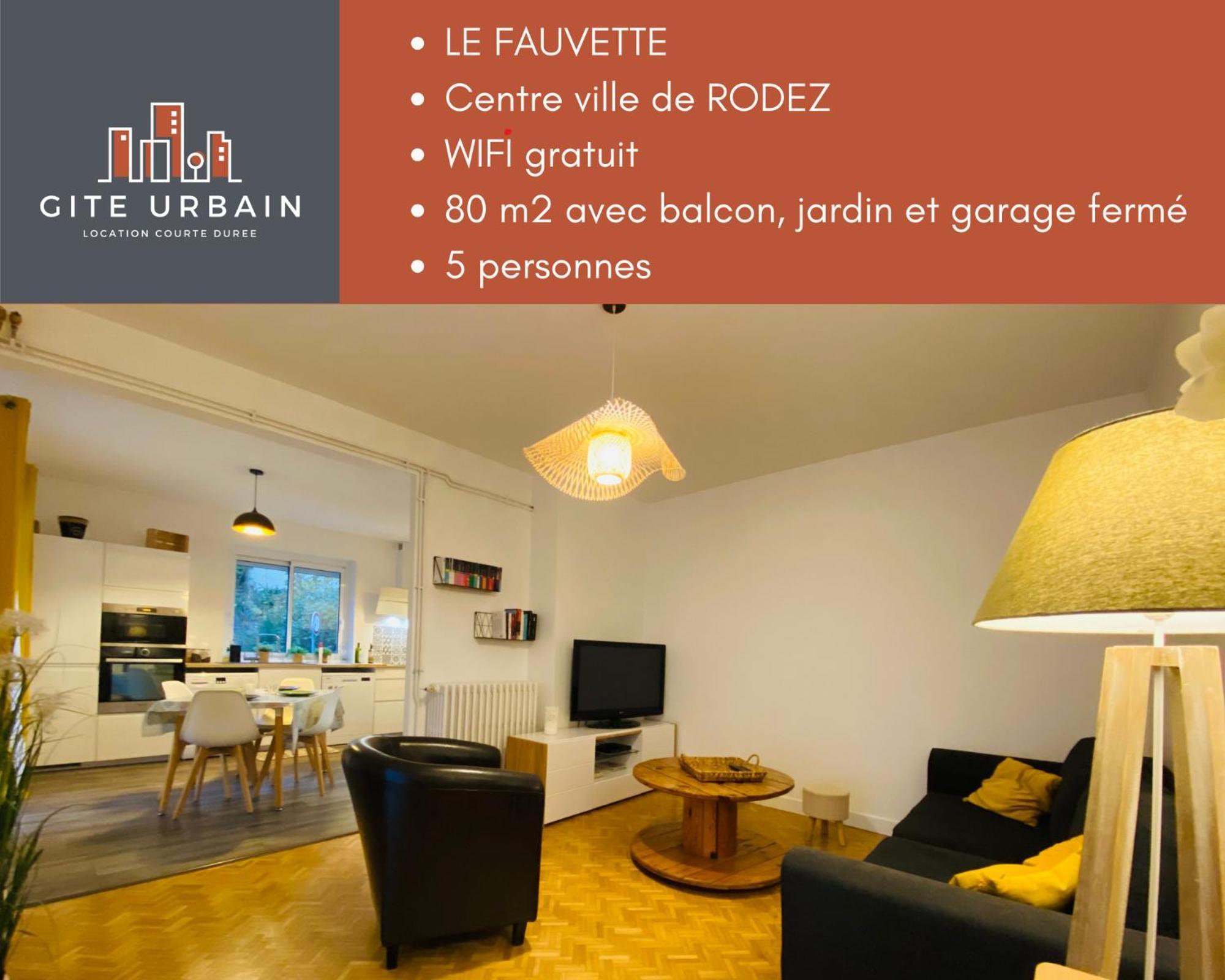 Le Fauvette Apartment Rodez Bagian luar foto